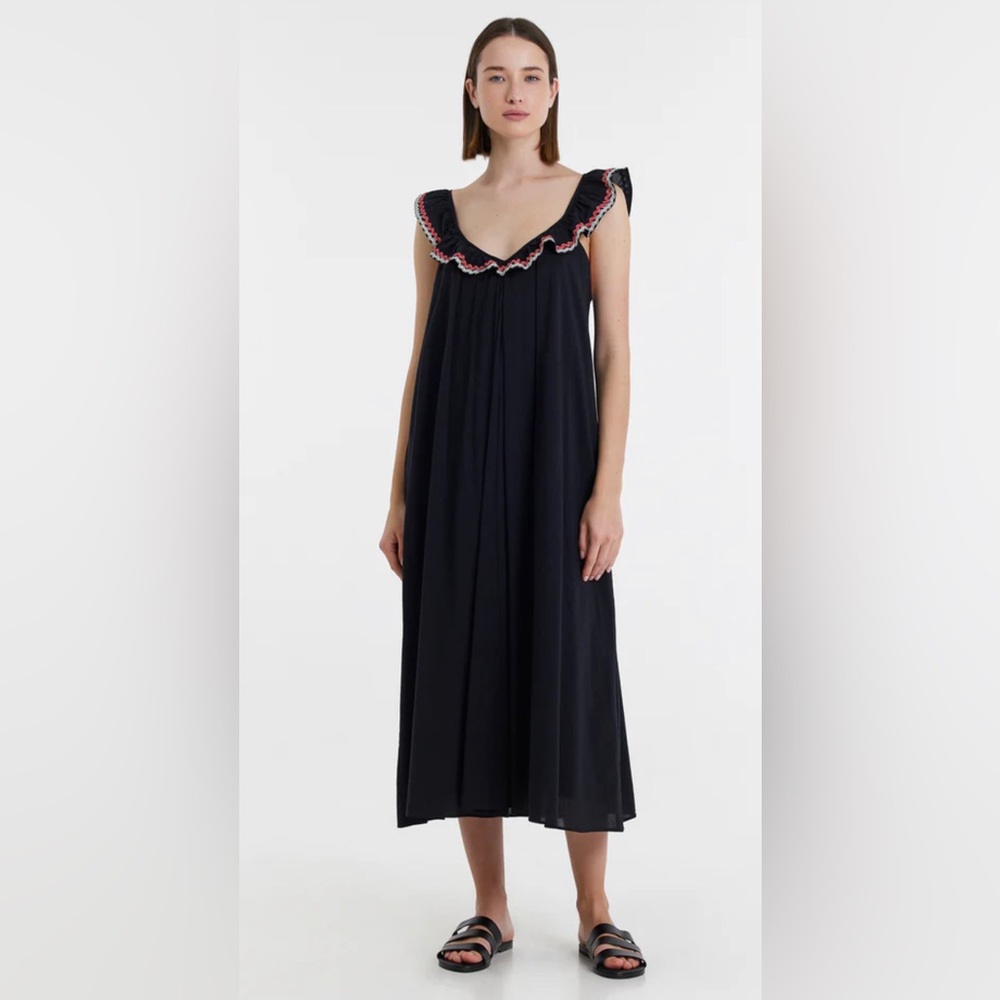 DEVOTION TWINS | Dalia Dress with Ruffle Detail